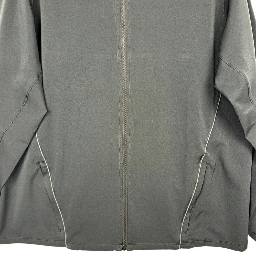 tasc Performance Mens Black Bomber Jacket‎ Full Zip Size XXL Style TM 678